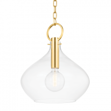 Hudson Valley BKO253-AGB - Lina Pendant