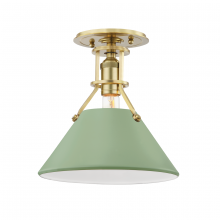 Hudson Valley MDS353-AGB/LFG - Painted No.2 Semi Flush