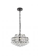 Elegant 1106D14BK - Savannah 14 inch pendant in black