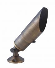 Elegant C049 - SPOT LIGHT D2.25in H8in ANTIQUE BRASS INCLUDES STAKE MR16 HALOGEN 20W(LIGHT SOURCE NOT INCLUDED)