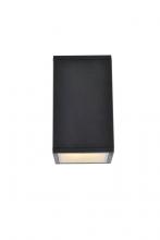 Elegant LDOD4041BK - Raine Outdoor Wall in Black