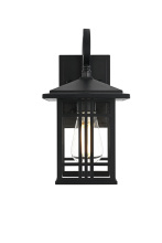 Elegant OD613W12BK - Wall Sconce W6.3"xD7.4"xH11.9" Lt1/E26/60W Black