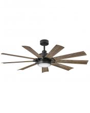 Hinkley 904260FMB-LWD - Turbine 60" LED Smart Fan