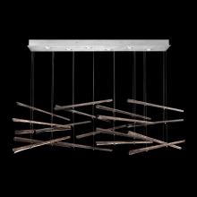 Fine Art Handcrafted Lighting 894840-152ST - Elevate 62"W Rectangular Pendant